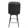 Полубарный стул Hiko  черный без поворотного механизма Jasmine 02 - 801004 – 5