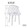 Стілець Lulu   бежевий - 701823 – 2