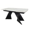 Стіл Edmund Ceramic білий / чорний - 895519 – мініатюра 1