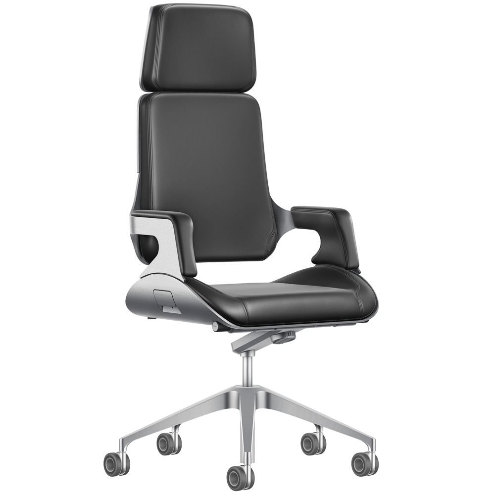 Кресло руководителя Silver 362S Leather Black SA01 - 897892 – фото 1 Кресло руководителя Silver 362S Leather Black SA01 - 897892 – фото 1