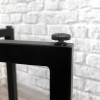 Каркас (подстолье) Практик мини для кофейного/журнального столика h=450 мм  черный - 897921 – 4