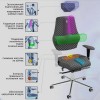 Кресло Kulik System Nano  черный без подголовника - 813948 – мініатюра 5
