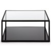 Кофейный стол GREENHILL (80x80)  черный - 270298 – 2