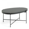 Кофейный стол MARSH (82х55) черный - 270302 – мініатюра 1