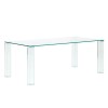 Обідній стіл Adularia 200х100 см прозорий - 895063 – мініатюра 1
