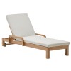 Шезлонг Sonsaura натуральный / бежевый - 896696 – мініатюра 1