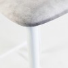 Напівбарний стілець Dan (Ден)  білий - 123799 – 3