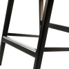Полубарный стул Floki New black  черный - 101261 – 7