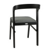 Стул Floki black выставочный образец 1 шт  RAL 9005 - 113629 – мініатюра 3