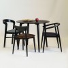 Стул Floki black выставочный образец 1 шт  RAL 9005 - 113629 – мініатюра 6