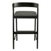 Полубарный стул Floki black (Флоки) Lovko  черный - 123430 – 3