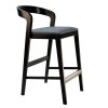 Полубарный стул Floki black (Флоки) Lovko  черный - 123430 – 8