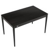 Стіл розкладний Eclipse 130+60 x 80  чорний - 896550 – мініатюра 5