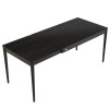Стіл розкладний Eclipse 130+60 x 80  чорний - 896550 – мініатюра 6