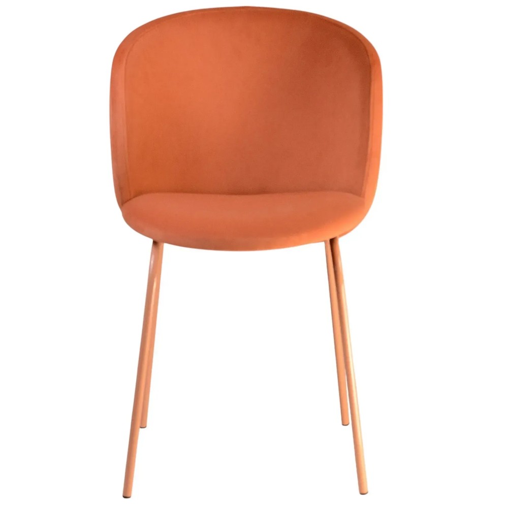 Стілець Lilo Exclusive Terracotta Velvet - 896854 – фото 3 Стілець Lilo Exclusive Terracotta Velvet - 896854 – фото 3