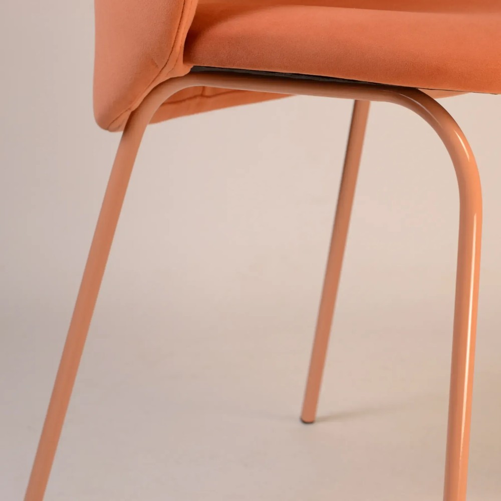 Стілець Lilo Exclusive Terracotta Velvet - 896854 – фото 7 Стілець Lilo Exclusive Terracotta Velvet - 896854 – фото 7