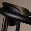 Полубарный стул Mamont semi-soft черный  рогожка Superior 19 - 897073 – мініатюра 8