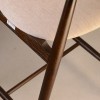 Напівбарний стілець Mamont semi-soft темний горіх  рогожка Superior 02 - 897072 – мініатюра 6