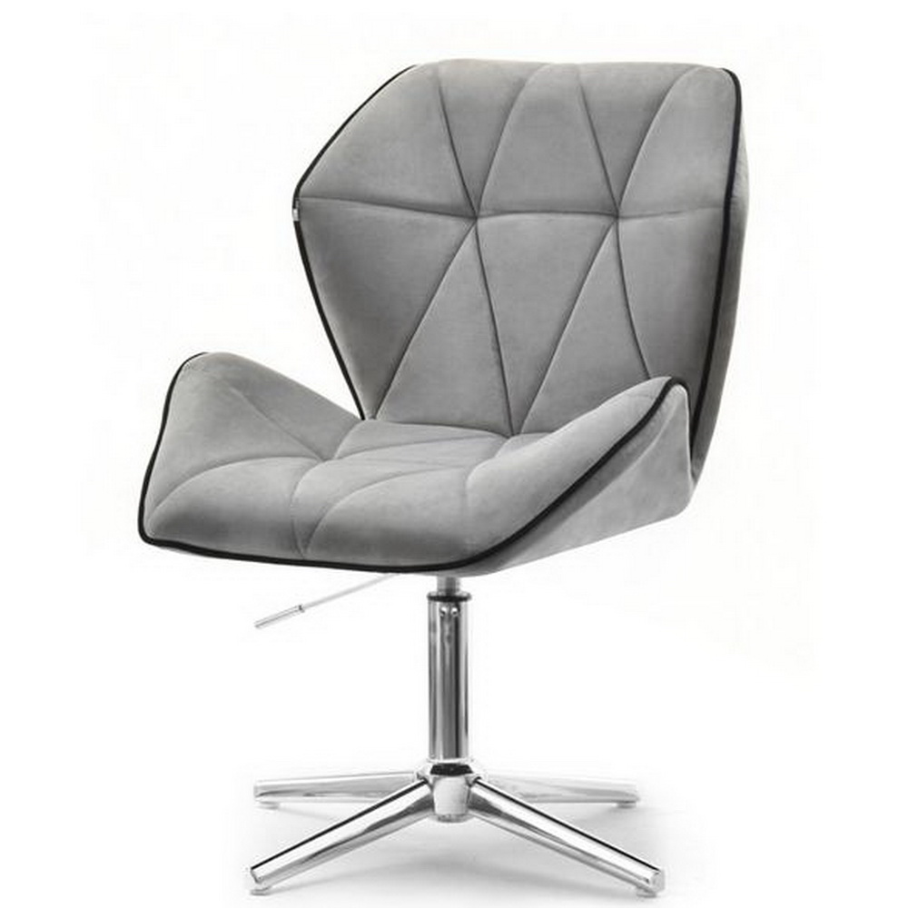 Стілець HY 3008X рожевий велюр - 123225 – фото 1