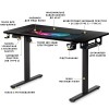 Стіл з електрорегулюванням висоти PowerDesk Energy   чорний - 100547 – мініатюра 3