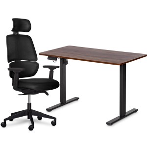 Комплект стол PowerDesk Lite + стул Leo Air Plus - 100563