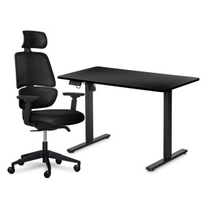 Комплект стол PowerDesk Lite + стул Leo Air Plus - 100563