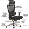 Кресло S8 Air Fabric  черный - 100539 – мініатюра 7
