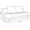 Раскладной диван Benefit 52  Balaton 96 - 820513 – 6