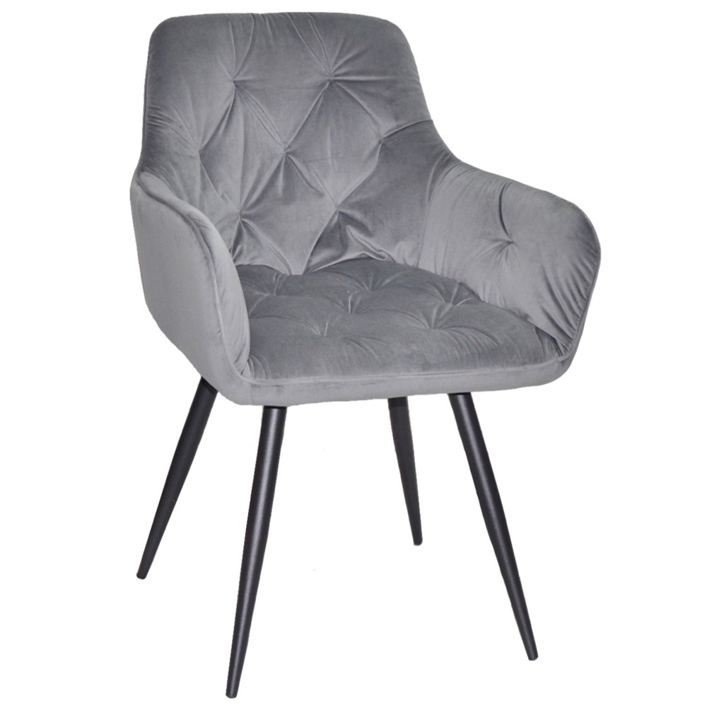 Кресло Mira бархат мокко PH-610 - 897566 – фото 1 Кресло Mira бархат мокко PH-610 - 897566 – фото 1