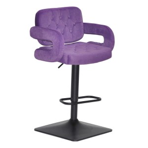 Барний стілець Fancy Square black - 900524