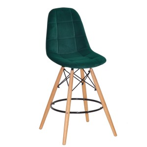 Барный стул Eames velour - 123692