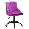 Стілець Salerno Office  чорна екошкіра Black O - 133728 – мініатюра 2