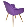 Кресло Nora gold  бархат пурпур - 900284 – 3