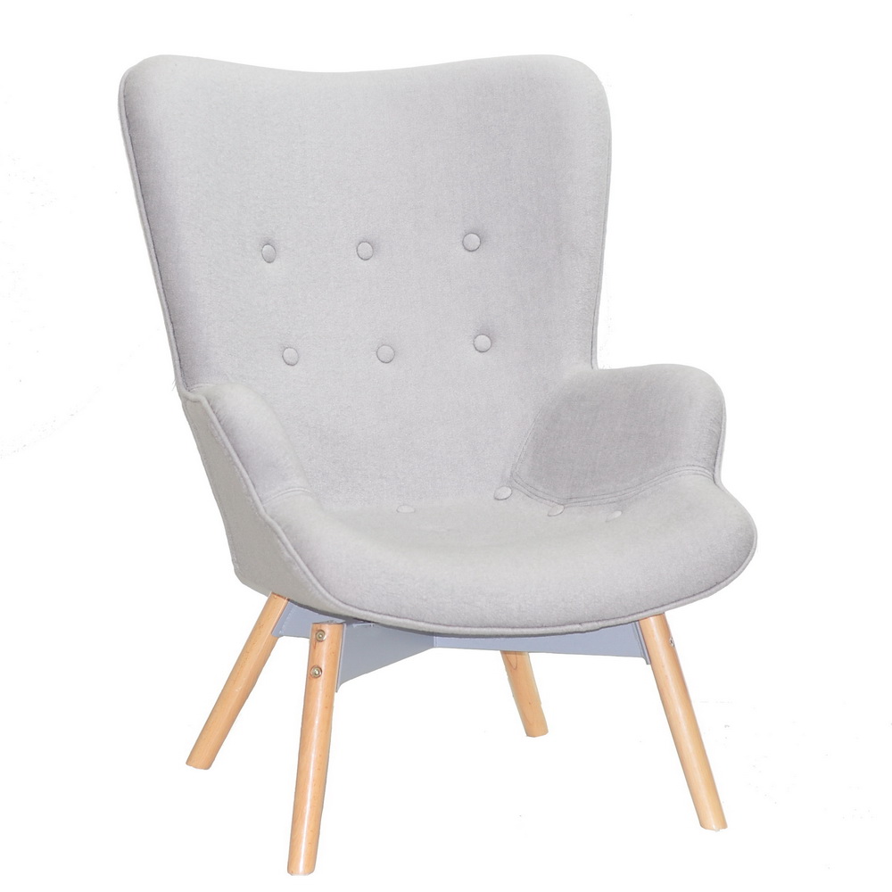 Кресло Regent  серый без оттоманки - 113881 – 1