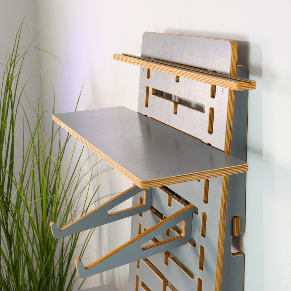 Стіл навісний Coworking area сірий - 800668 – фото 4 Стіл навісний Coworking area сірий - 800668 – фото 4