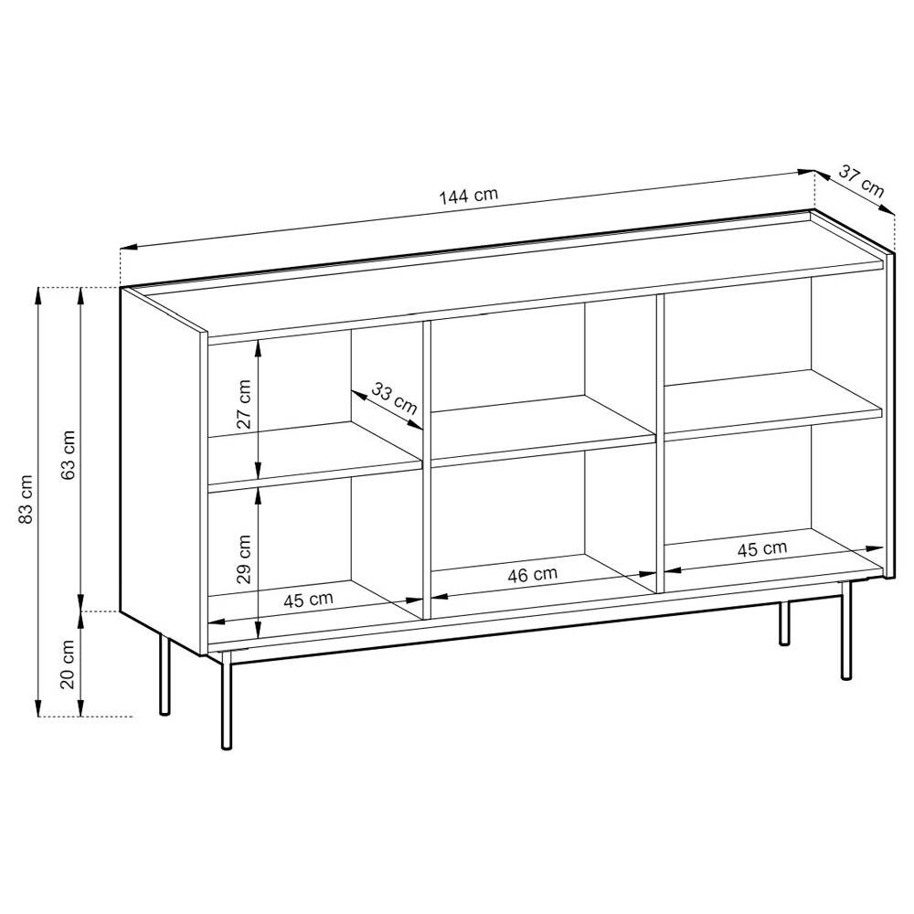 Комод Color K-144 кашемір - 898114 – фото 2