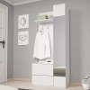 Шкаф-гардероб Green G90  белый - 898404 – мініатюра 2