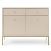 Комод Mono MKSZ104 Gold  бежевий / золоті ніжки - 898537 – мініатюра 2