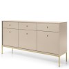 Комод Mono MKSZ154 Gold  бежевый / золотые ножки - 898535 – мініатюра 1