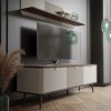 Полка 150 см Marly 18  кашмир/орех - 896988 – мініатюра 2