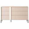 Комод Fast 6S/138  Beige без підсвічування - 899572 – мініатюра 4