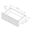 Комод Level 3D3S/153  беж / дуб сканди - 897621 – мініатюра 7