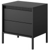 Тумба приліжкова Senso 2S/53  чорний - 896860 – мініатюра 1