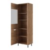 Витрина высокая Fanti 2D1W/63 дуб без подсветки - 899509 – мініатюра 2