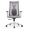 Кресло офисное-компьютерное эргономичное премиум HQOC-17-G серый - 895578 – мініатюра 2