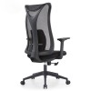 Кресло офисное-компьютерное эргономичное премиум HQOC-17 черный - 895579 – мініатюра 3