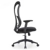 Кресло офисное-компьютерное эргономичное премиум HQOC-17 черный - 895579 – мініатюра 4