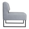 Модуль Лаунж одинарный со спинкой  Simple 2 - 800499 – мініатюра 9