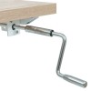 Стол рабочий Low - High manual белый + дуб - 220125 – мініатюра 3