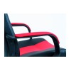 Кресло Сиеста PL 1к  черный-красный - 133471 – 4